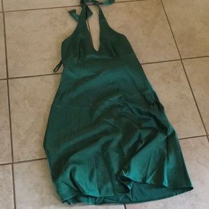 Emerald green dress worn once